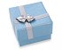 Голубая коробочка под перстень, брошь или кулон